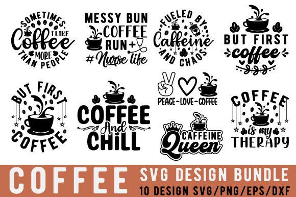 Download Coffee Svg Bundle, Christian Quotes Svg - Premium Resources